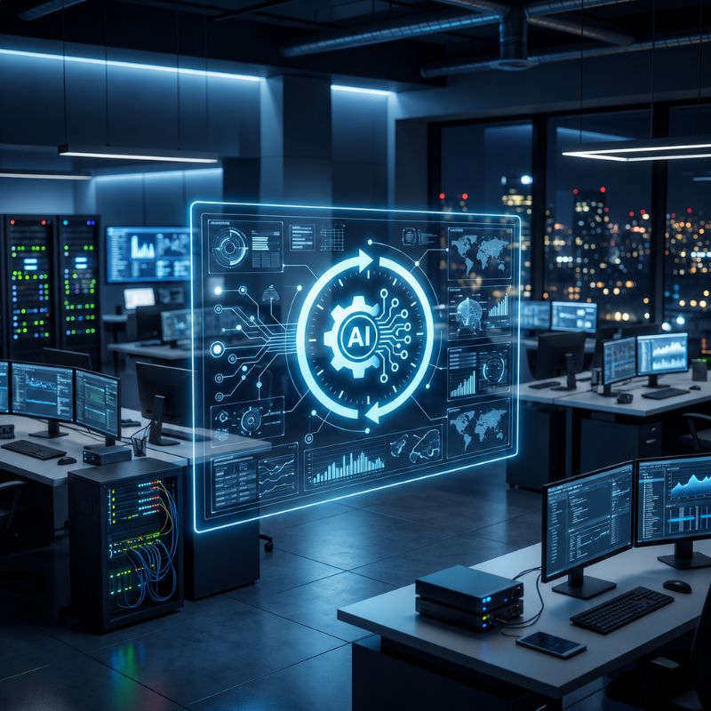 AI agent working with a business team