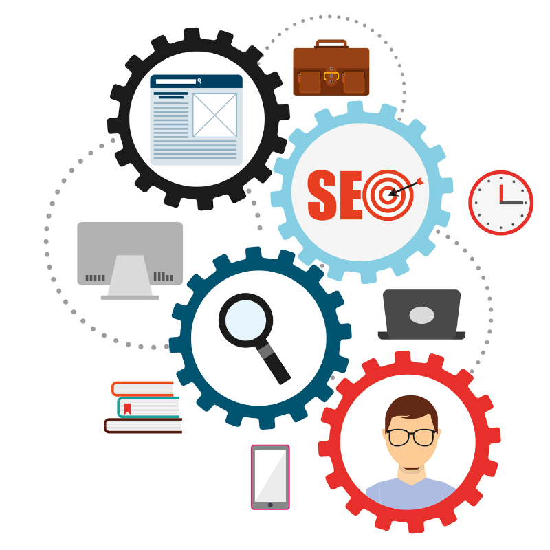  A visual representation of SEO services in India, highlighting techniques for enhancing website search rankings.